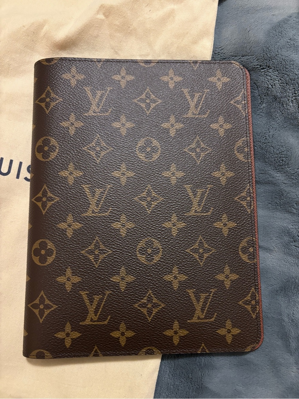 Louis Vuitton Monogram Canvas desk agenda